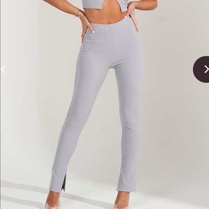 Grey Knit Leggings (MATCHING TOP SOLD SEPARATELY)